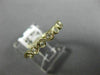 ESTATE .11CT DIAMOND 14K YELLOW GOLD ETOILE BEZEL SEMI ETERNITY ANNIVERSARY RING
