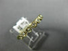ESTATE .11CT DIAMOND 14K YELLOW GOLD ETOILE BEZEL SEMI ETERNITY ANNIVERSARY RING