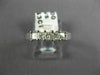 ESTATE .50CT PRINCESS CUT DIAMOND 14KT WHITE GOLD 5 STONE ANNIVERSARY RING 19278