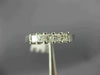 ESTATE .50CT PRINCESS CUT DIAMOND 14KT WHITE GOLD 5 STONE ANNIVERSARY RING 19278