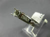 ANTIQUE .40CT DIAMOND 18KT WHITE GOLD 3D ROUND SEMI MOUNT ENGAGEMENT RING #22417