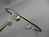 ESTATE .14CT BLACK DIAMOND & AAA TAHITIAN PEARL 18KT BLACK GOLD BANGLE BRACELET