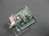 ESTATE LARGE 1.20CT DIAMOND 18KT WHITE GOLD 3D ROUND & BAGUETTE BELT SQUARE RING