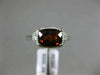 1.76CT DIAMOND & AAA GARNET 14KT WHITE GOLD 3D FILIGREE FRIENDSHIP PROMISE RING