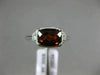 1.76CT DIAMOND & AAA GARNET 14KT WHITE GOLD 3D FILIGREE FRIENDSHIP PROMISE RING