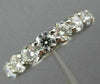 ESTATE LARGE 4CT DIAMOND 14K WHITE GOLD CLASSIC ETERNITY ANNIVERSARY RING #26175