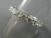 ESTATE LARGE 4CT DIAMOND 14K WHITE GOLD CLASSIC ETERNITY ANNIVERSARY RING #26175