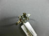 ANTIQUE .46CT BAGUETTE DIAMOND PLATINUM 3D 3 STONE SEMI MOUNT ENGAGEMENT RING