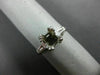 ANTIQUE .46CT BAGUETTE DIAMOND PLATINUM 3D 3 STONE SEMI MOUNT ENGAGEMENT RING