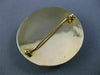 ANTIQUE LARGE MULTI COLOR ENAMEL 14KT YELLOW GOLD 3D VICTORIAN LADY BROOCH PIN