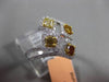 ESTATE LARGE 1.21CT FANCY COLOR DIAMOND 18KT TWO TONE GOLD ETOILE COCKTAIL RING