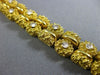 ESTATE WIDE TIFFANY & CO. 1.80CT DIAMOND 18K YELLOW GOLD 3D NUGGET LOVE BRACELET