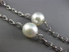 ESTATE EXTRA LONG 14KT WHITE GOLD 3D AAA SOUTH SEA PEARL BY THE YARD NECKLACE