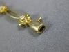 ANTIQUE .30CT ROUND DIAMOND 14K YELLOW GOLD CLASSIC DAISY FLOWER BRACELET #10577
