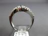 ESTATE .87CT DIAMOND 14K WHITE GOLD 3D CLASSIC INFINITY WEDDING ANNIVERSARY RING