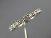 ESTATE .65CT DIAMOND 18KT WHITE GOLD 11 STONE SEMI ETERNITY ANNIVERSARY RING