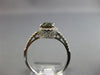 ESTATE 1.97CT DIAMOND & AAA ALEXANDRITE 18K WHITE GOLD OVAL HALO ENGAGEMENT RING