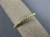 ESTATE .18CT DIAMOND 14K YELLOW GOLD SHARED PRONG SEMI ETERNITY ANNIVERSARY RING