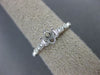 ESTATE .08CT DIAMOND 14K WHITE & ROSE GOLD 3D 6 PRONG SEMI MOUNT ENGAGEMENT RING