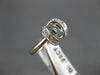 ESTATE .22CT DIAMOND 14KT WHITE GOLD TENSION SEMI MOUNT ENGAGEMENT RING #12118