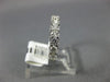 .86CT DIAMOND 14KT WHITE GOLD 3D 3mm SHARE PRONG SEMI ETERNITY ANNIVERSARY RING