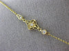 ESTATE LARGE .90CT DIAMOND 14KT YELLOW GOLD SOUTH SEA PEARL BY THE YARD NECKLACE