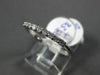 ESTATE .29CT DIAMOND 14KT WHITE GOLD 3D NINE STONE SHARE PRONG ANNIVERSARY RING