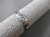 ANTIQUE WIDE 14KT WHITE GOLD 3D FILIGREE ETERNITY WEDDING BAND RING 5mm #23398