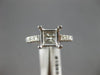 ESTATE .40CT DIAMOND 14KT WHITE GOLD 3D LUCIDA SEMI MOUNT ENGAGEMENT RING #16658