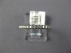 ESTATE .18CT DIAMOND 14KT WHITE GOLD SHARED PRONG SEMI ETERNITY ANNIVERSARY RING