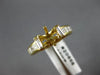 ESTATE 1.58CT DIAMOND 18KT YELLOW GOLD 6 PRONG SEMI MOUNT ENGAGEMENT RING #20856