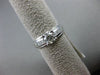 ESTATE .96CT DIAMOND 14KT WHITE GOLD 4 PRONG LUCIDIA CLASSIC ENGAGEMENT RING 5mm