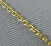 ESTATE LONG 14KT YELLOW GOLD 3D CLASSIC LINK WOMEN'S BRACELET #24711 2mm WIDE