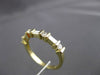 ESTATE .40CT DIAMOND 14KT YELLOW GOLD 7 STONE WEDDING ANNIVERSARY RING #9858