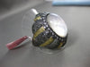 ANTIQUE LARGE .90CT DIAMOND & MOONSTONE 14KT BLACK & YELLOW GOLD 3D FLIGREE RING