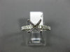 ESTATE .37CT DIAMOND 14KT WHITE GOLD 3D SEMI ETERNITY SEMI MOUNT ENGAGEMENT RING