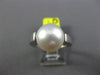 ESTATE LARGE AAA SOUTH SEA PEARL PLATINUM 3D CLASSIC FRIENDSHIP LOVE RING #26405