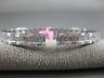 ESTATE LARGE 2.14CT DIAMOND 18KT WHITE GOLD 3D SEMI ETERNITY BANGLE BRACELET