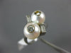 ANTIQUE LARGE .46CT DIAMOND & AAA SOUTH SEA PEARL 18K WHITE GOLD 3D FUN RING
