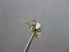 ESTATE .50CT DIAMOND 18KT TWO TONE GOLD 3D CLASSIC HEART HANGING EARRINGS #21907