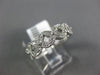 ESTATE .30CT DIAMOND 14KT WHITE GOLD INFINITY FILIGREE WEDDING ANNIVERSARY RING