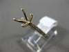 ESTATE .23CT DIAMOND 14KT YELLOW GOLD 3D FOUR PRONG SEMI MOUNT ENGAGEMENT RING