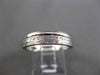 ANTIQUE 14KT WHITE GOLD 3D FILIGREE HAND CRAFTED WEDDING ANNIVERSARY RING #18940
