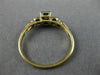 ANTIQUE .15CT OLD MINE DIAMOND 14KT 2 TONE GOLD FISHTAIL ENGAGEMENT RING #20018