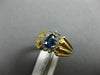 0.72CT DIAMOND & AAA SAPPHIRE 14KT 2 TONE GOLD 3D TEAR DROP HALO ENGAGEMENT RING