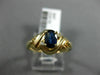 .67CT DIAMOND & AAA SAPPHIRE 14KT YELLOW GOLD INFINITY SOLITAIRE ENGAGEMENT RING