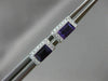 1.75CT DIAMOND & AAA AMETHYST 14KT WHITE GOLD MILGRAIN ILLUSION HANGING EARRINGS