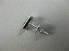 1.75CT DIAMOND & AAA AMETHYST 14KT WHITE GOLD MILGRAIN ILLUSION HANGING EARRINGS
