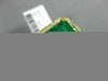 LARGE 3.01CT DIAMOND & AAA COLOMBIAN EMERALD 18KT YELLOW GOLD 3D ENGAGEMENT RING