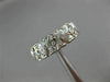 ANTIQUE .80CT OLD MINE DIAMOND PLATINUM HANDCRAFTED FILIGREE FLOWER WEDDING RING